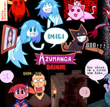 Spooky&#39;s Jumpscare Mansion X Azumanga Daioh FanArt